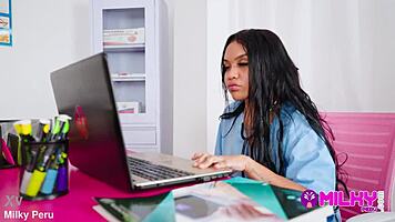 Nurse Maribel asks for raise, gets dick instead in hospital