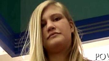 nasty pov sucking on hairy monster cock