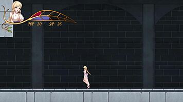 the character wins by bug in the game