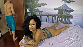 vicky menage arrived to cause trouble at the party with gay ass worshiping and bareback lingerie fun