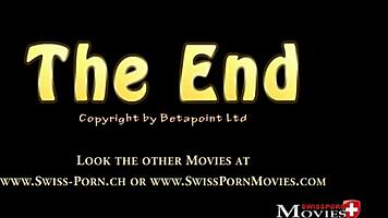 Teeny xenia18 endures bondage threesome with three cocks