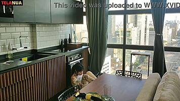 Teen Brazilian Meets Big Latino Cock in Casting