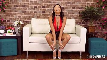 spicy latina teen masturbating with toys live 😈