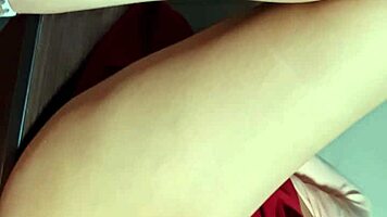 Argentina babe hides face for secret outdoor affair