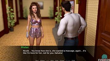 Потрясные сиськи Николь в ролевой сцене POV молодая 18+ милфа