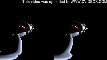 Blue-Haired Evelyn Parker And Redhead Leliana Dragon Age Engage In Intense Lesbian 69 Oral Sex In 3D Render