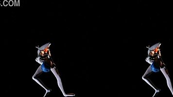 Blue-Haired Evelyn Parker And Redhead Leliana Dragon Age Engage In Intense Lesbian 69 Oral Sex In 3D Render