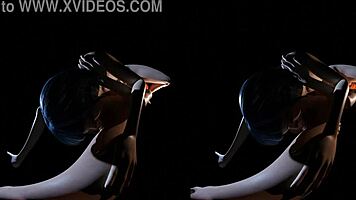 Blue-Haired Evelyn Parker And Redhead Leliana Dragon Age Engage In Intense Lesbian 69 Oral Sex In 3D Render
