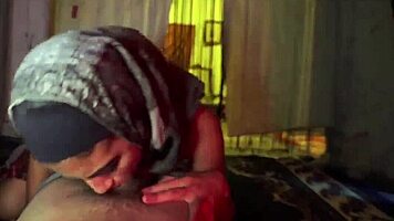 Sloppy first-time blowjob in Afghan whorehouse, wow! 😲