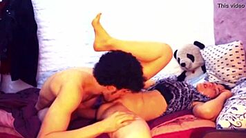 Intense Redhead Deepthroats Massive Cock with Moaning Passion