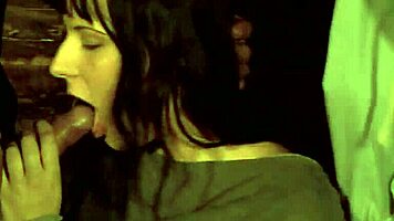 Brunette Teen Loves Intense Anal Threesome