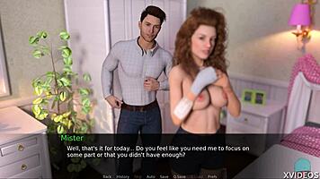 Charlotte's Gorgeous Breasts Bring Nursing Pleasure in College Scene