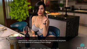 Charlotte's Gorgeous Breasts Bring Nursing Pleasure in College Scene