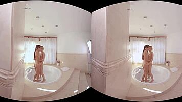 Wow, naughty threesome with eveline dellai and lindsey cruz in missionary pov!