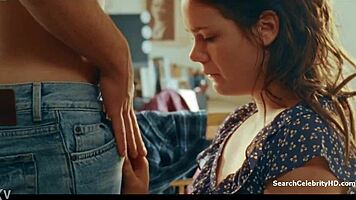 Anna Raadsveld topless blowjob and handjob in 2010 celebrity scene