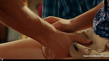 Anna Raadsveld topless blowjob and handjob in 2010 celebrity scene