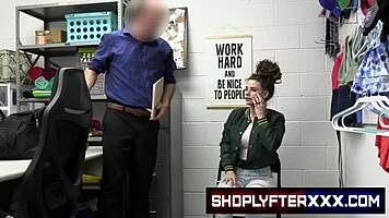 security officer warns about black friday shoplifting