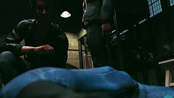 sinful jade exposes perfect breasts in roleplay academy