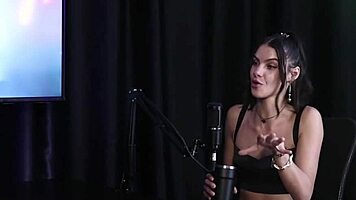 I crave intelligent men, even if bad in bed, I cum hard with toys and squirt - Debora Andrade in sheer red