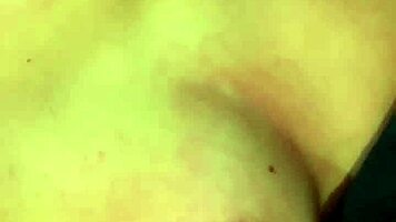 Petite white girl tit slapped hard and she says thank you