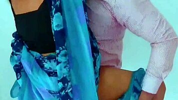 Lift that saree, teacher, for a hard student fuck!