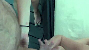 Party turns wild with teen prostitutes giving blowjobs to daddy in group hardcore action