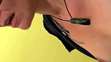 Petite white girl tit slapped hard and she says thank you