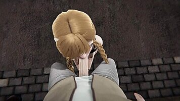 frozen hentai uncensored featuring anna from disney in 3d pov scene