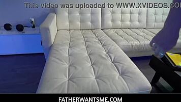 Kyler Quinn in POV Scene with Stepfather in Garage