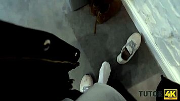 Oh, The Tutor Gets Nailed By Her Student!