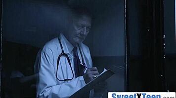 Mental nymphomaniac patient fucked by male nurse - elena koshka