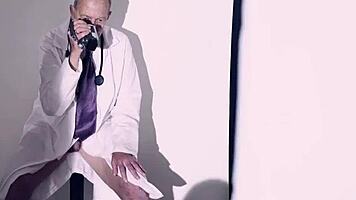 Mental nymphomaniac patient fucked by male nurse - elena koshka