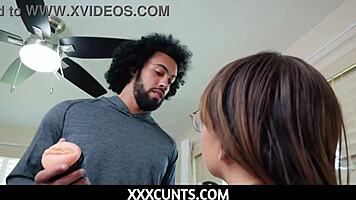 James Angel fucks hot maid Honey Hayes