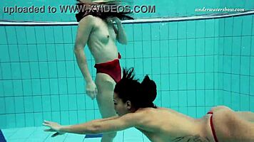 Yo, check Markova and Zlata as the hottest lesbians underwater! 🏊‍♀️