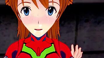 Asuka Fucking Mecha Suite Pov Neo Genesis Evangelion Short