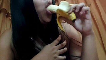 Swallowing this banana whole if I have to, no problem