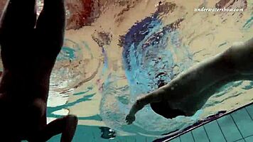 Yo, check Markova and Zlata as the hottest lesbians underwater! 🏊‍♀️