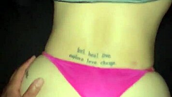 Latina rides big cock hard