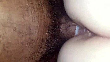 hot white girl creampied by black dick with big ass