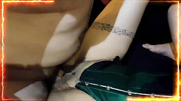 Perla Lopez fucks wildly in hell!