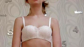 Sweetie, are you spreading that tight slit to lose virginity?