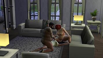 The Sims 4 Family Orgy Introduction