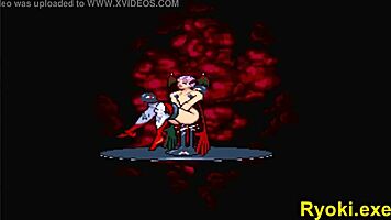 Kuromaru battles Lilith in intense fighter clash