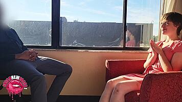 Does this shy teen want extreme face fucking and choking?