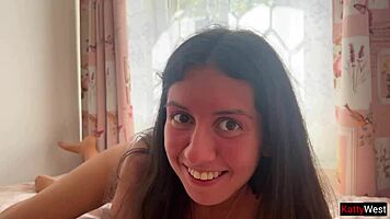 Tight Pussy Fucked Close Up in Homemade Teen 18+ POV Early Morning Scene