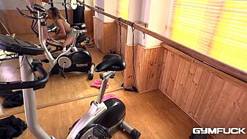Gym fuck with kinky workout practices shows stasy riviera suck studs cock