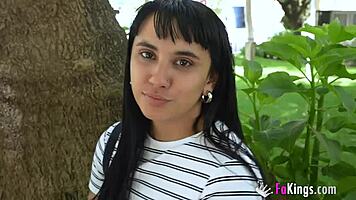 Sweet Teen Moli Myers Acts Wild When Alone