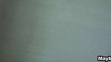 cute blonde krystal spied and picked up