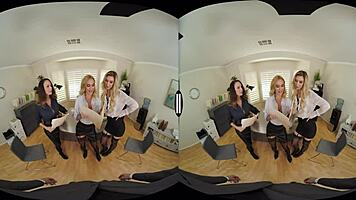 brooke, mckenzie, sarah, need office assistant for monster cock blowjobs?