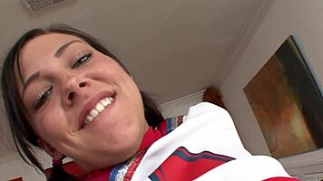 Ivy Winters swallows huge load from Michael Stefano!